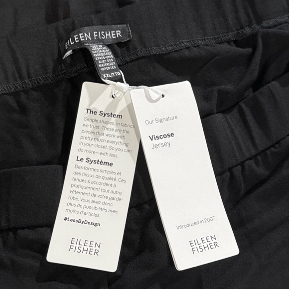 Eileen Fisher Slim Ankle Slouchy Pant - Picture 14 of 14